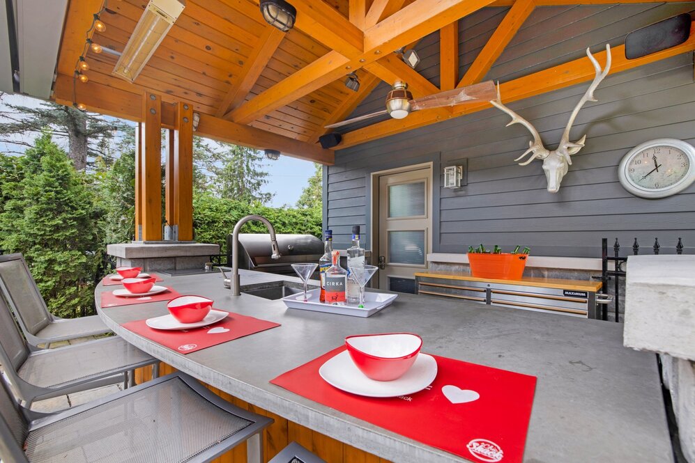 Bar - Espace cuisine BBQ