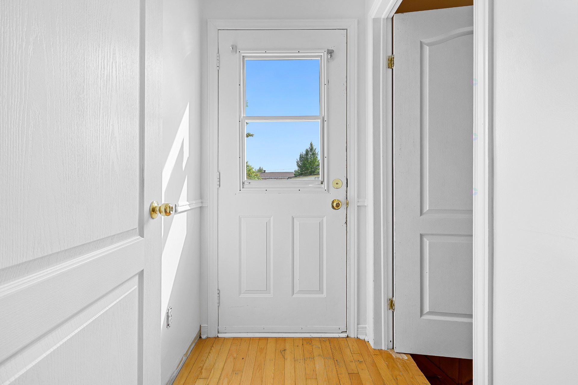 Rear entrance
