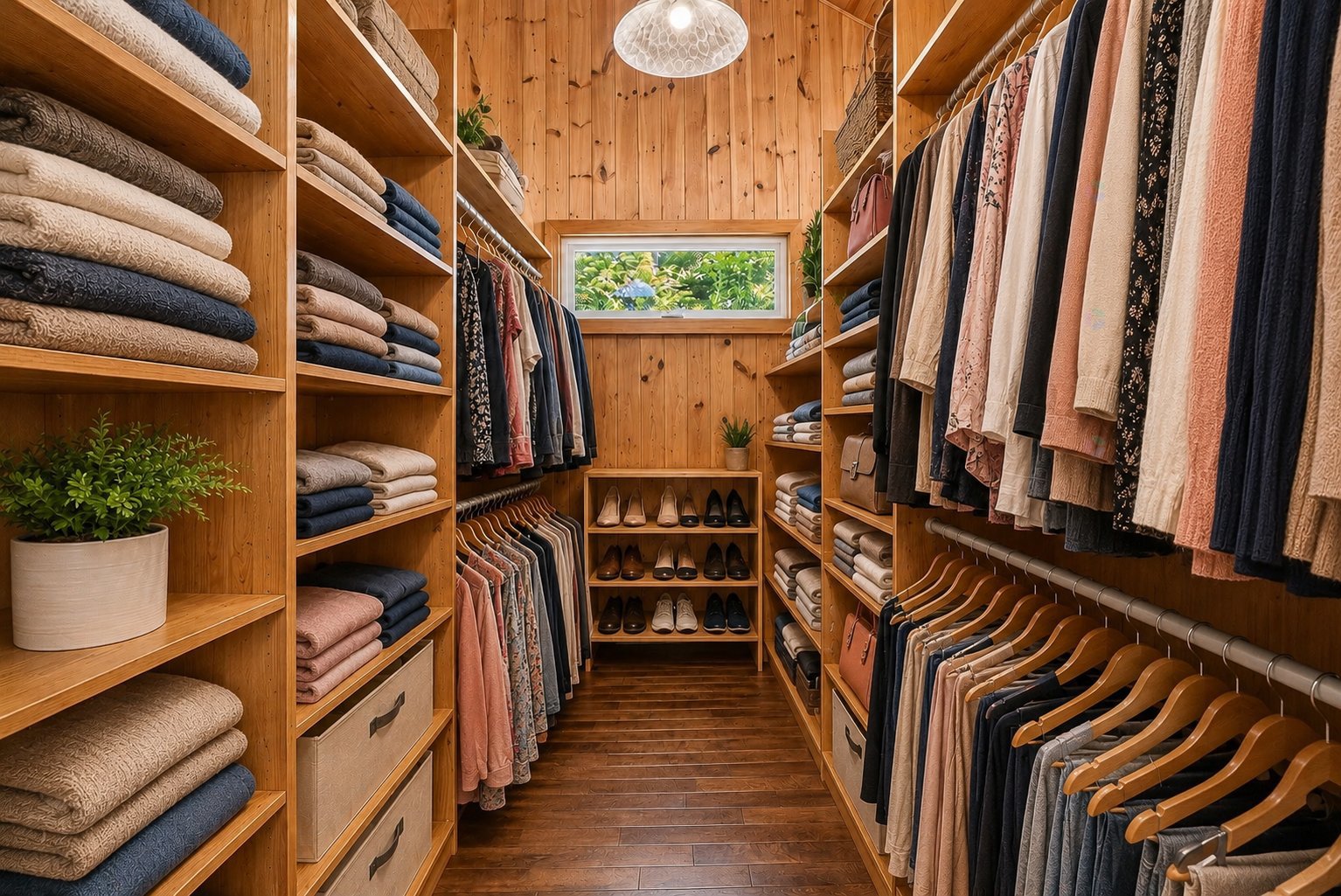 Walk-in closet