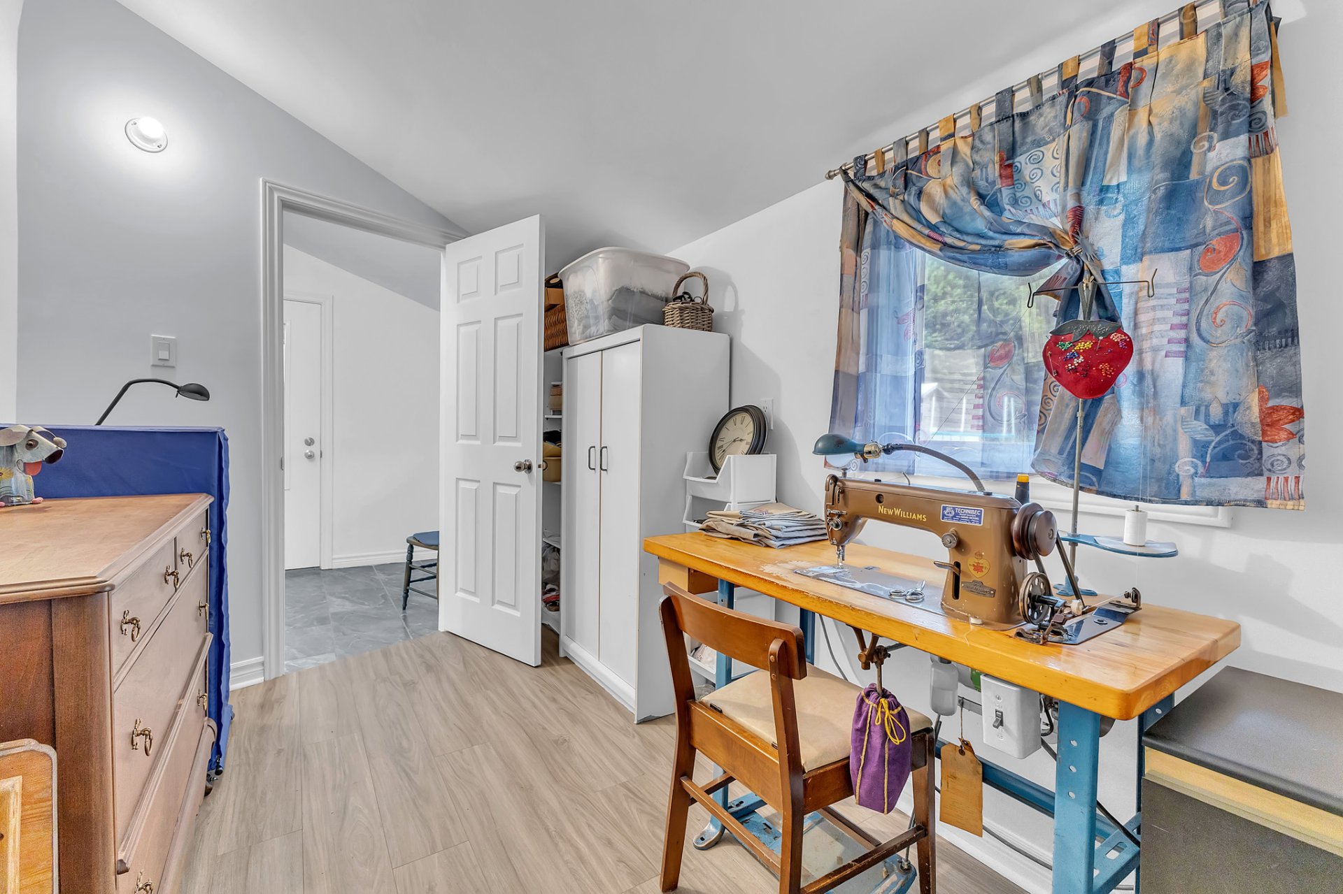 Sewing room