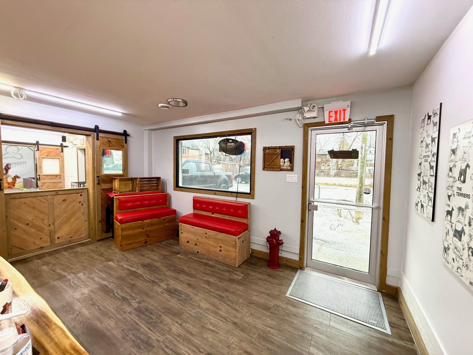 Reception area