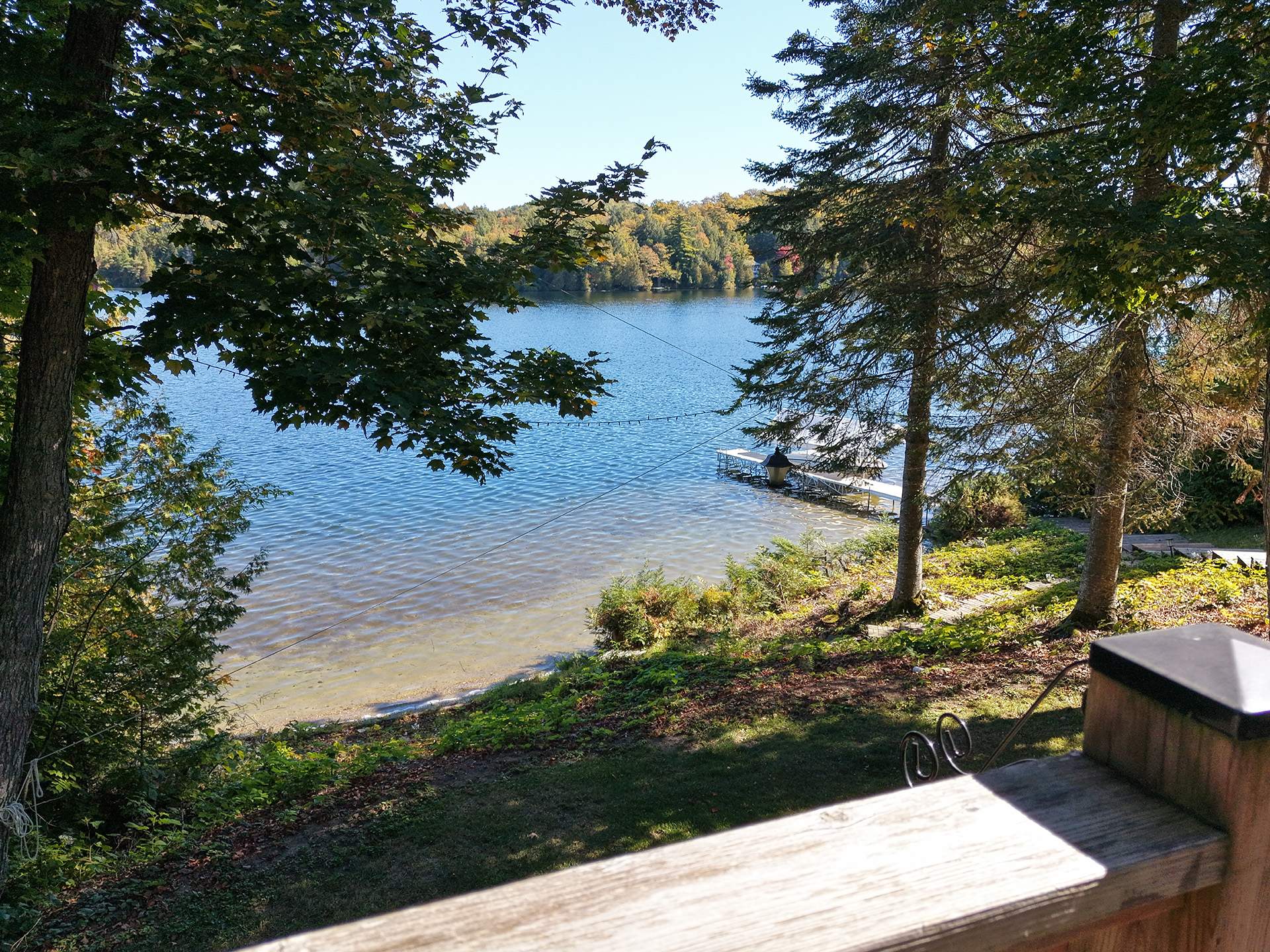 Vue sur l'eau