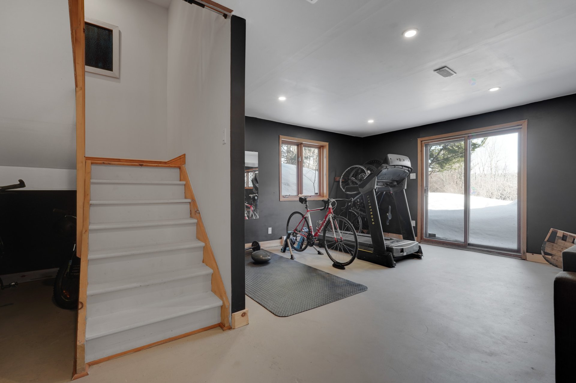 Salle d'exercice