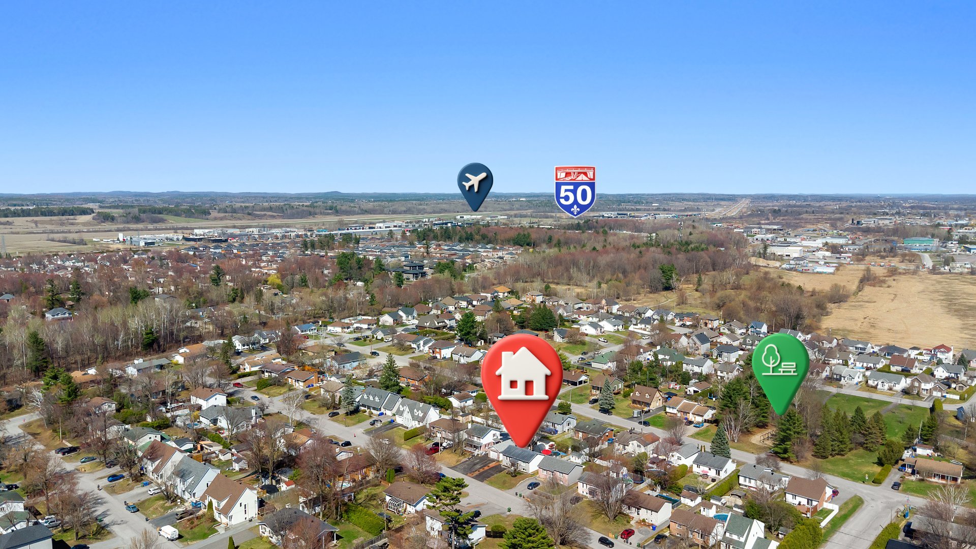 Nearby