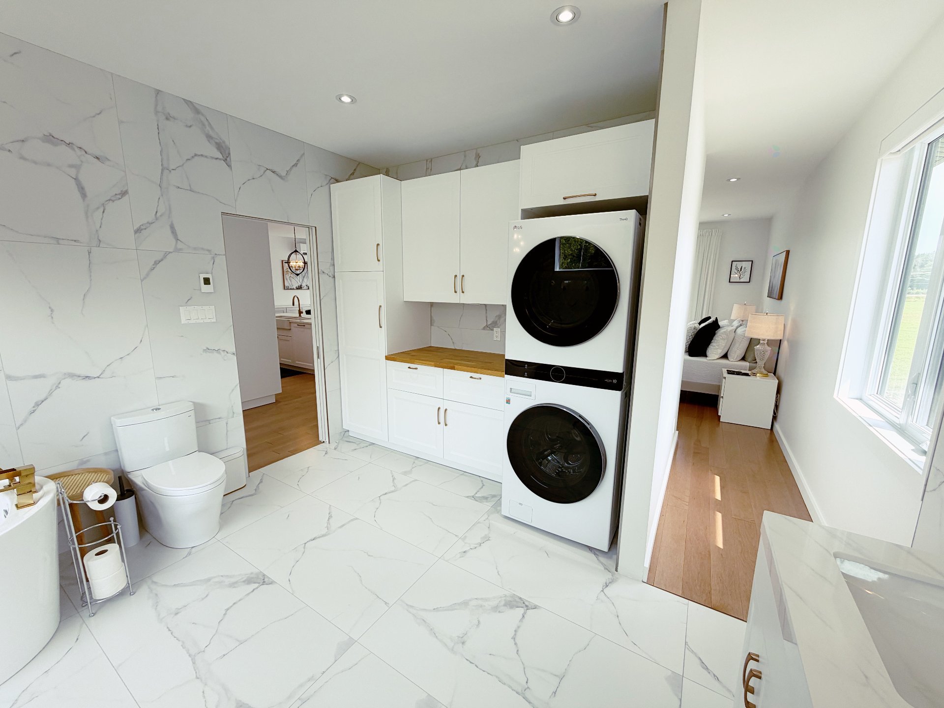 Ensuite bathroom