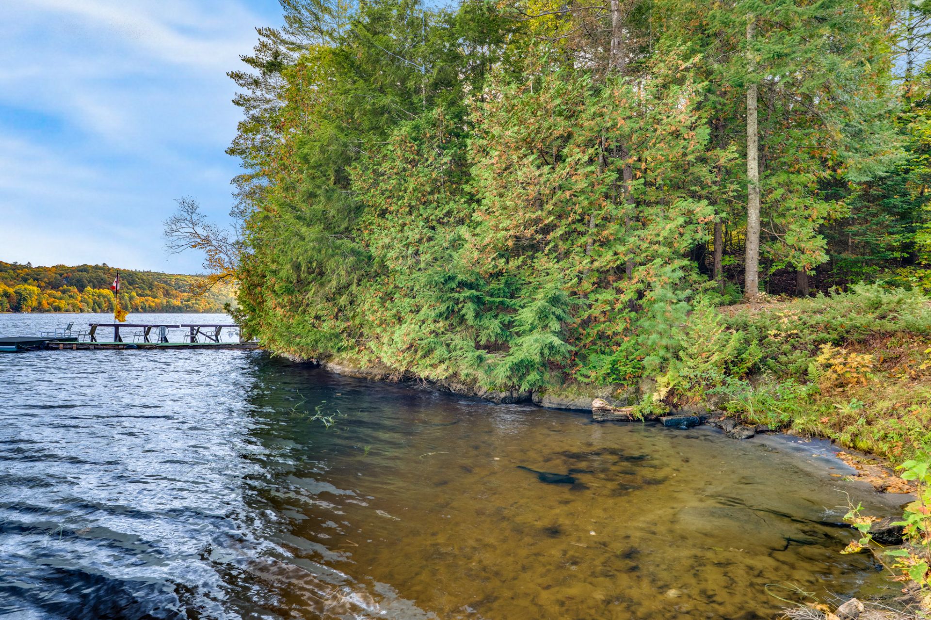 Access to a body of water