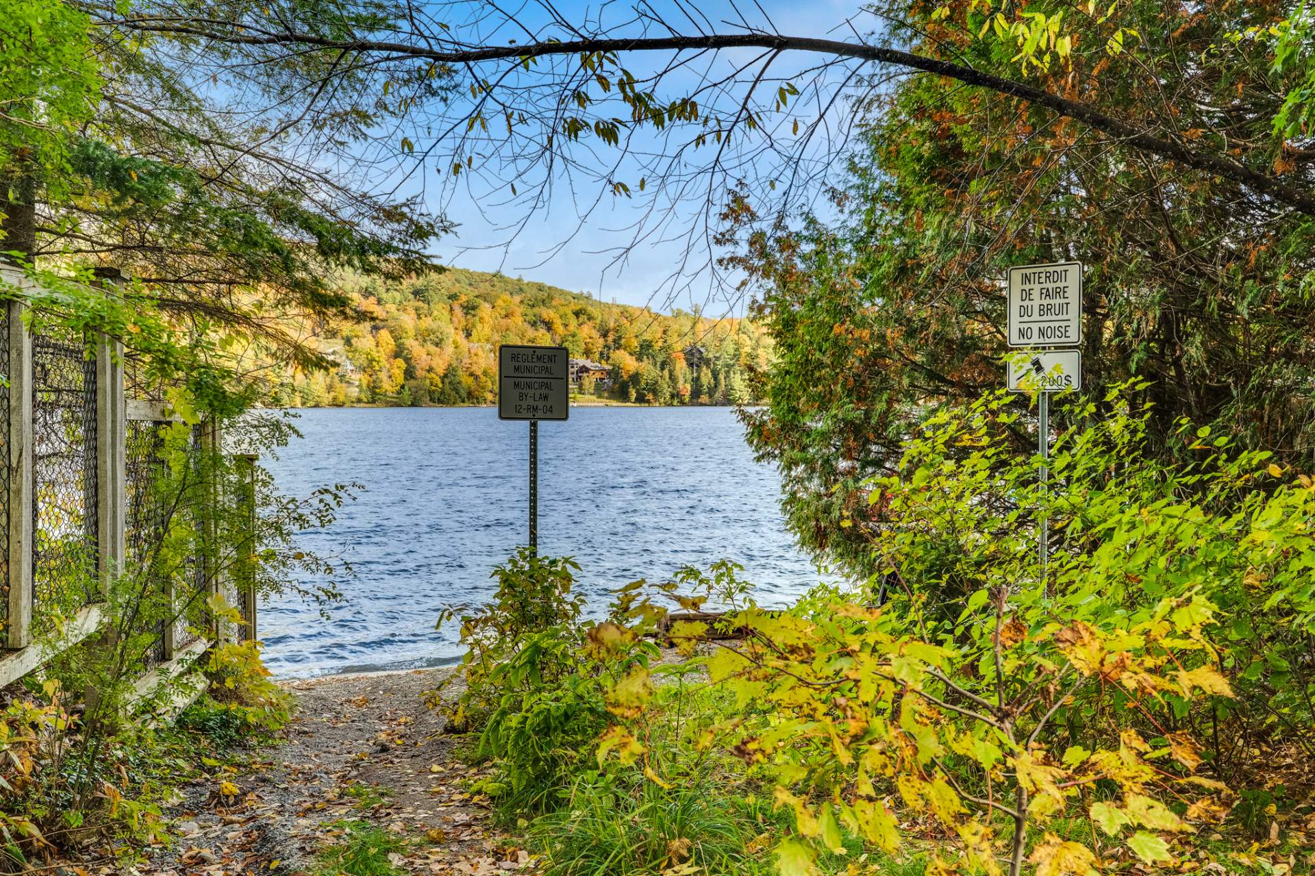 Access to a body of water