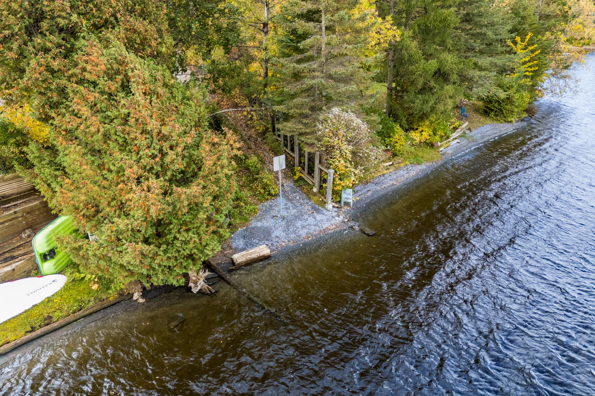 Access to a body of water
