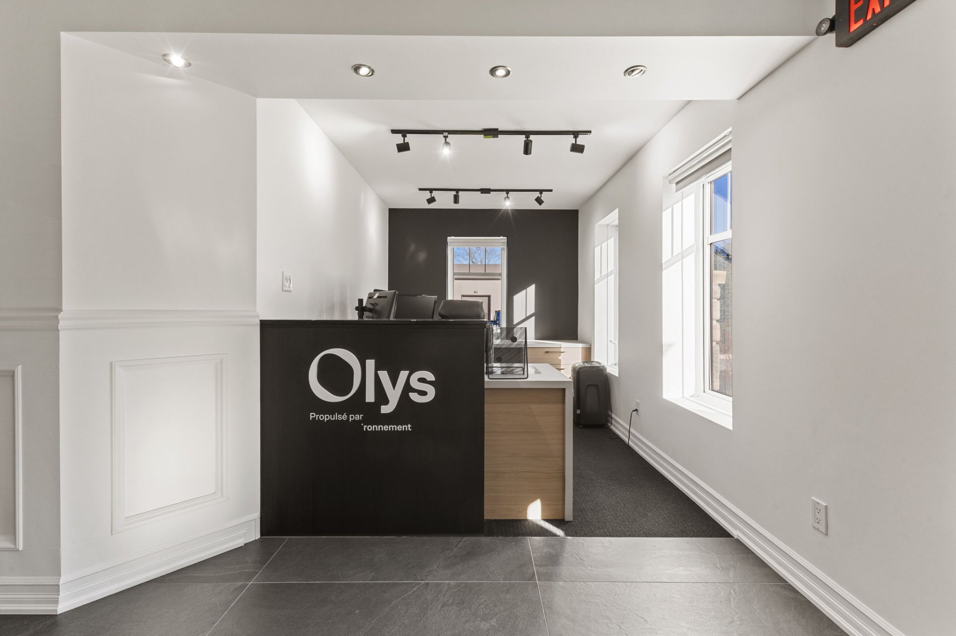 Reception area