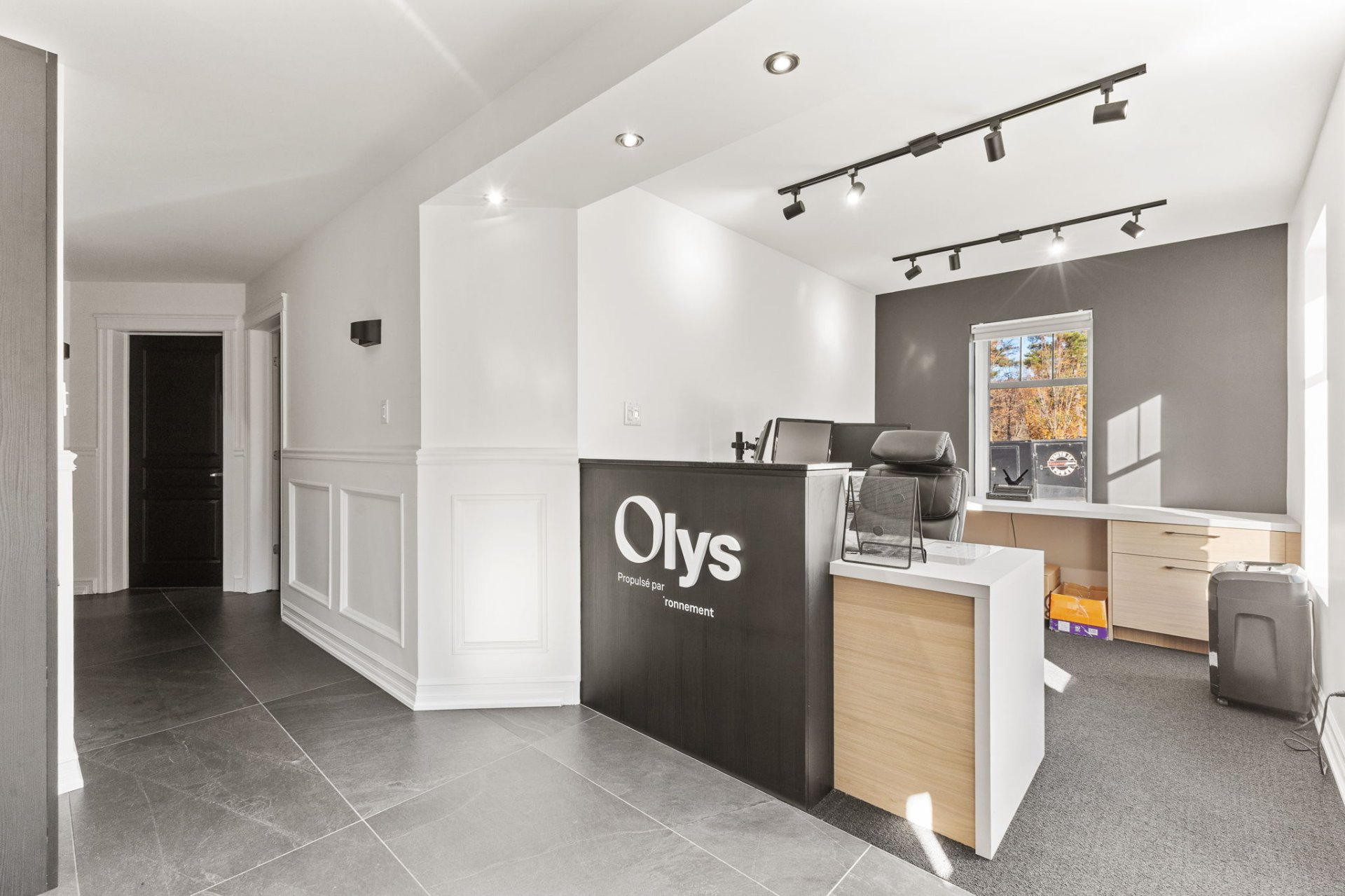 Reception area