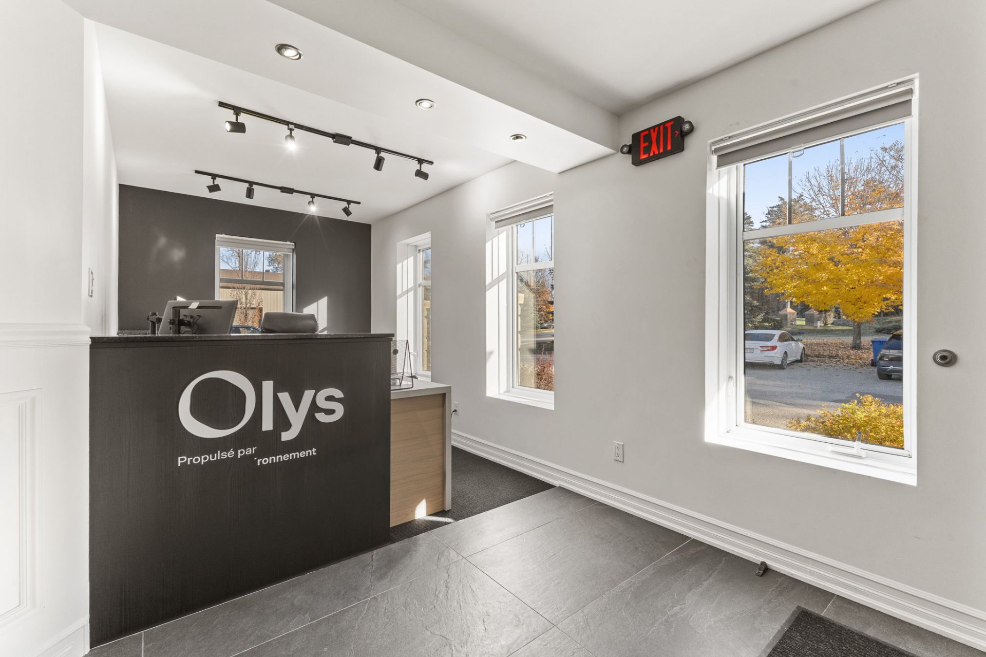 Reception area