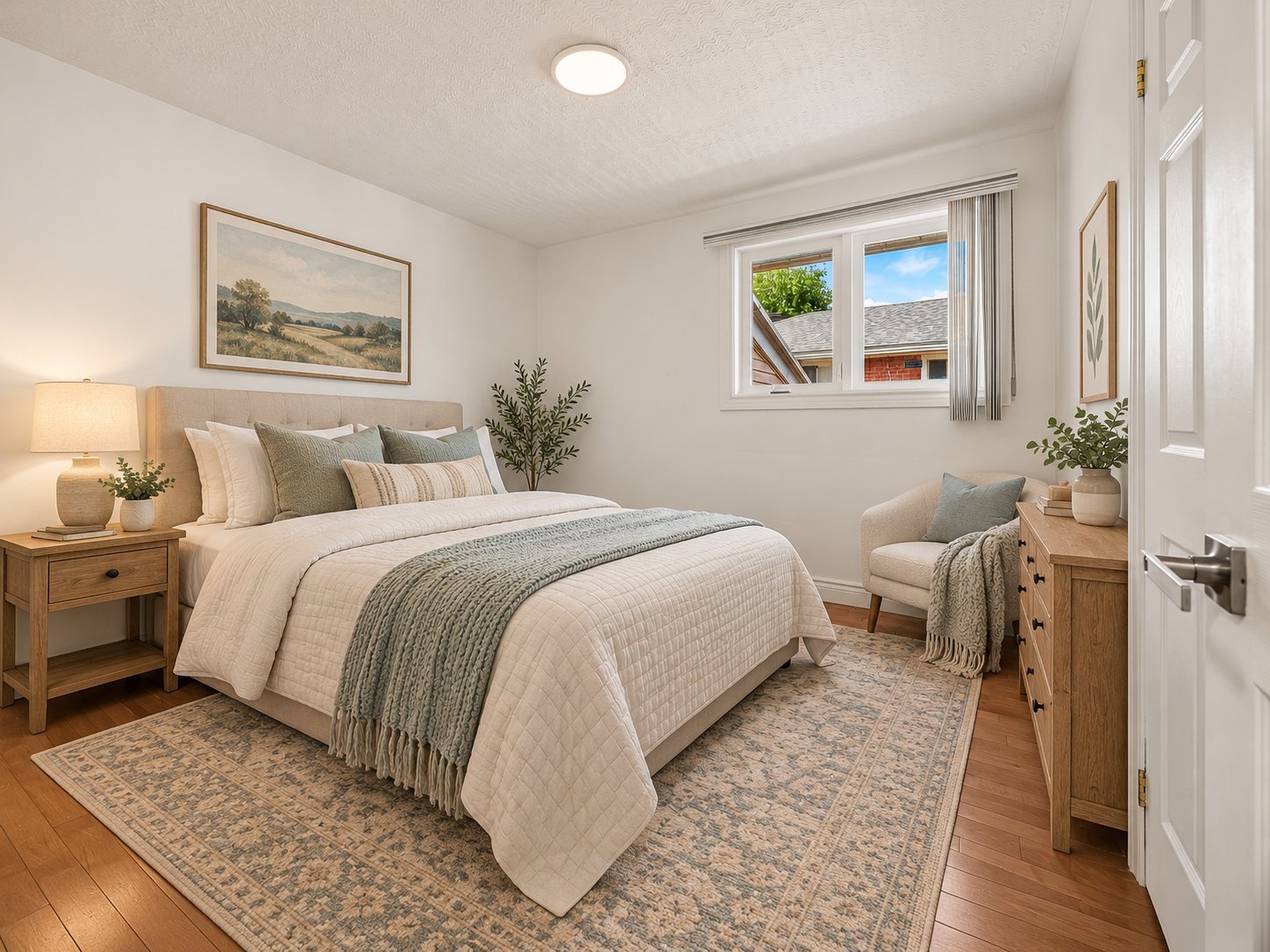 Chambre à coucher - Staging Virtuel