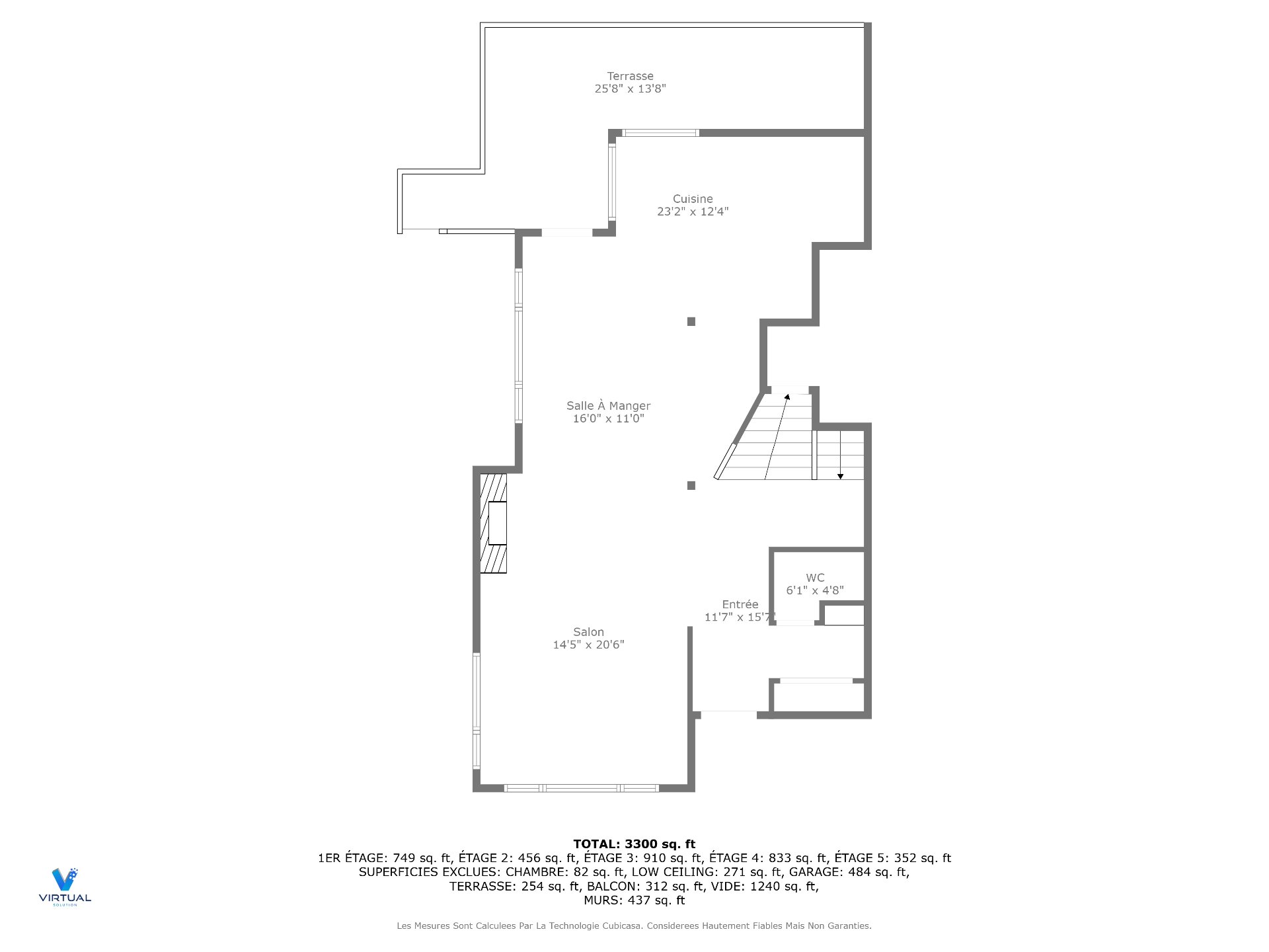 Drawing (sketch) - Main floor