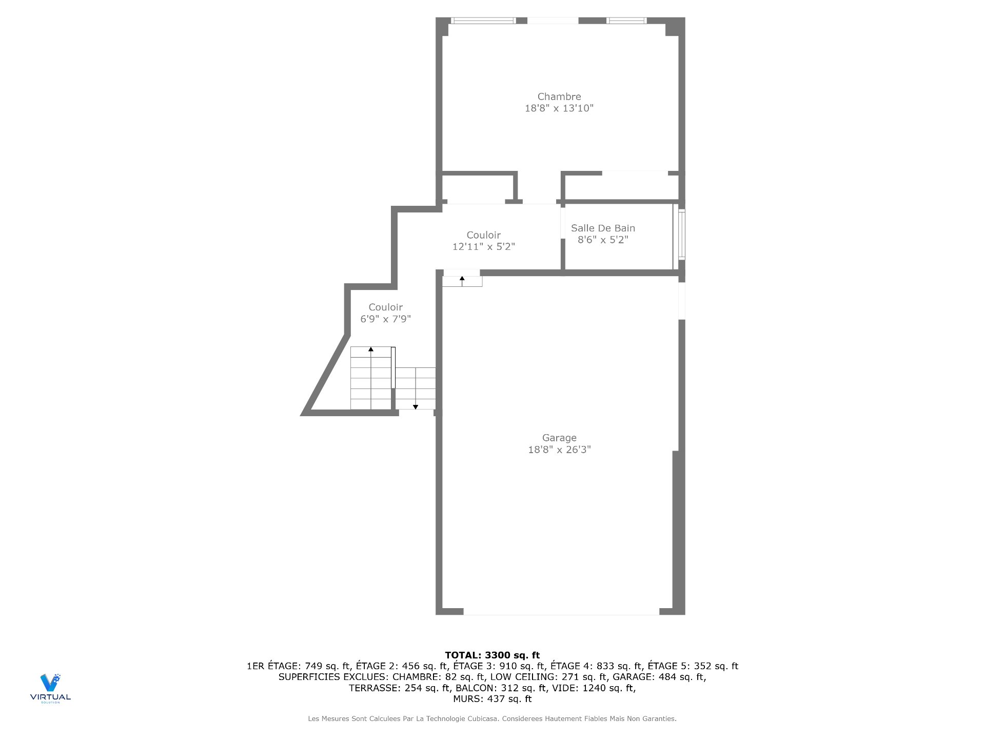 Drawing (sketch) - Garden level