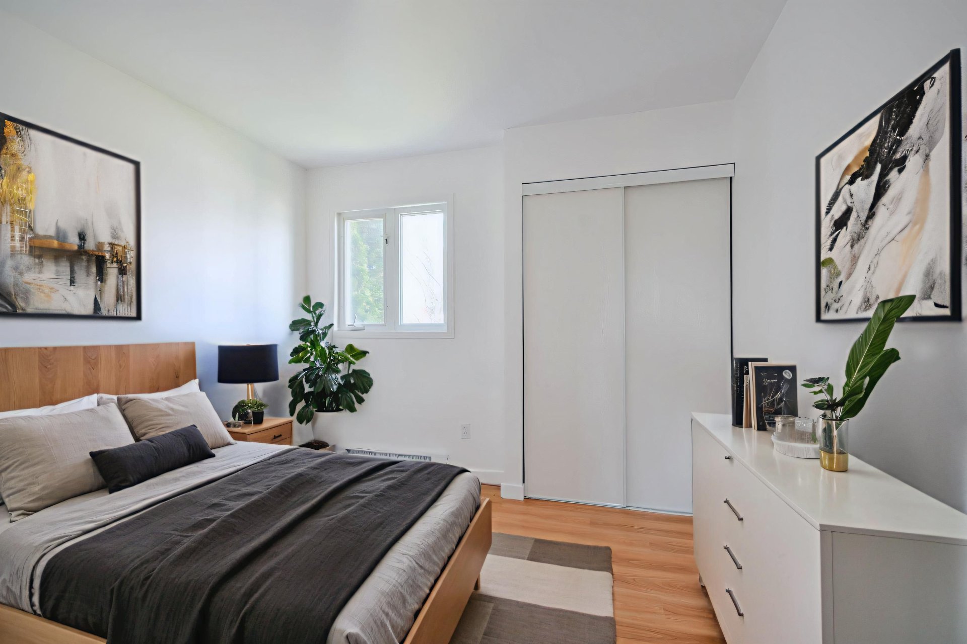 Bedroom - furnished with artificial intelligence
