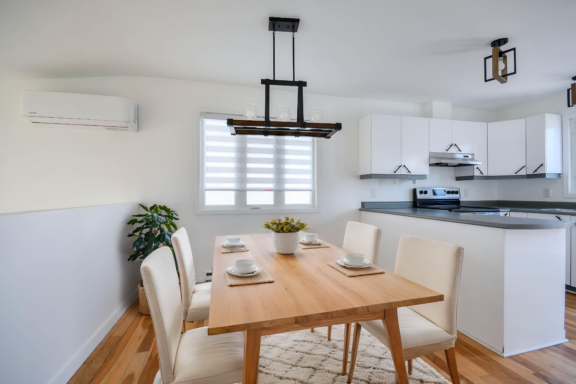 Dining room - furnished with artificial intelligence