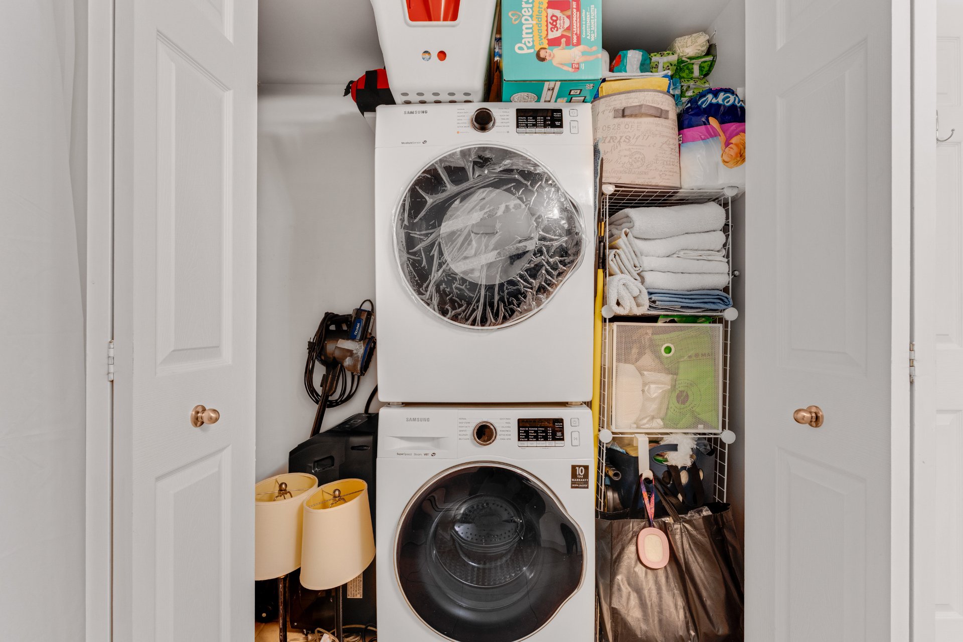 Rangement - Espace laveuse/sécheuse