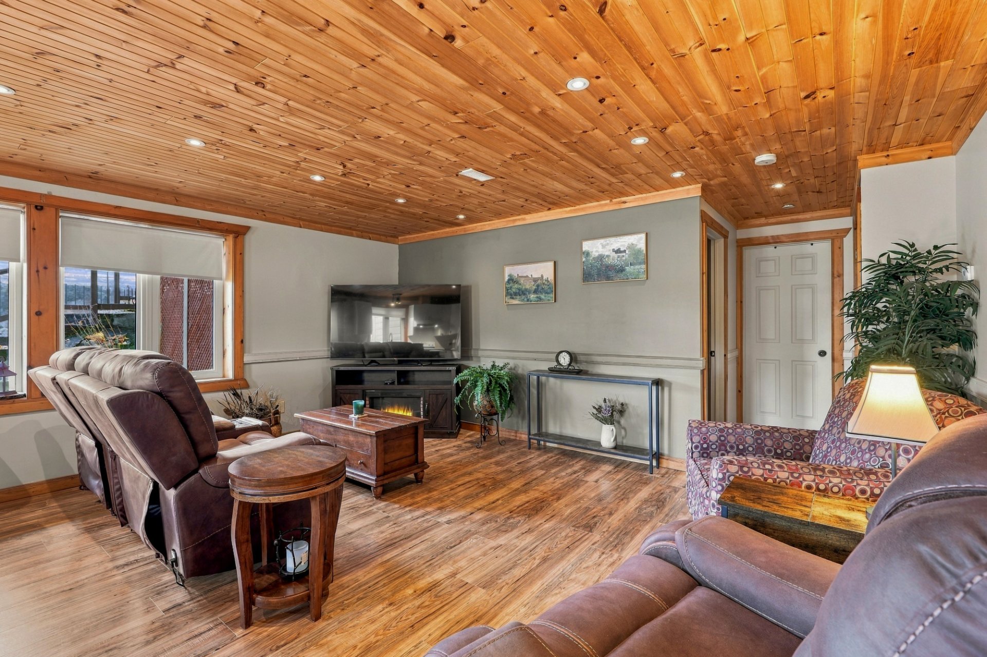 first floor living room