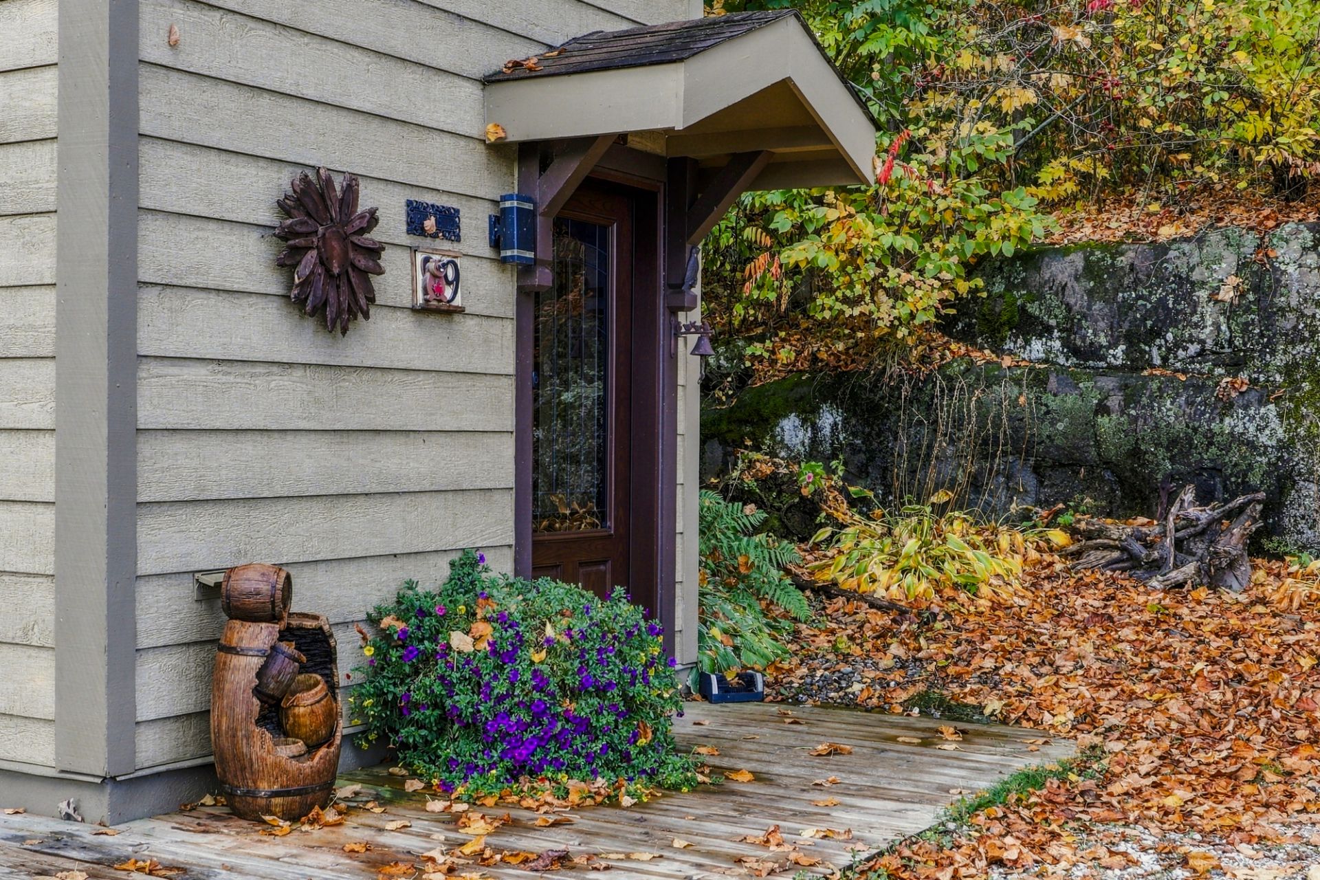 Exterior entrance