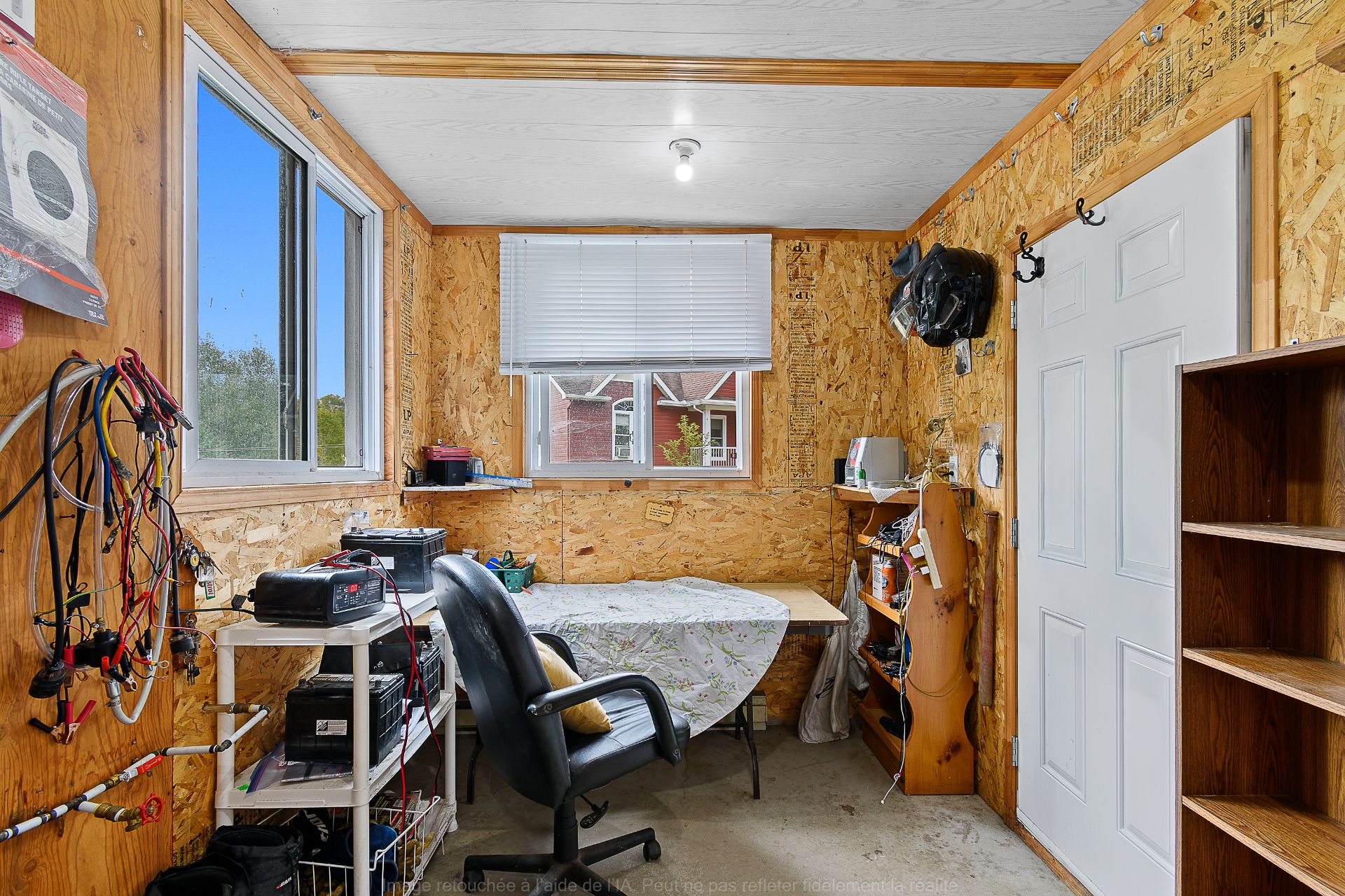 Bureau dans le garage