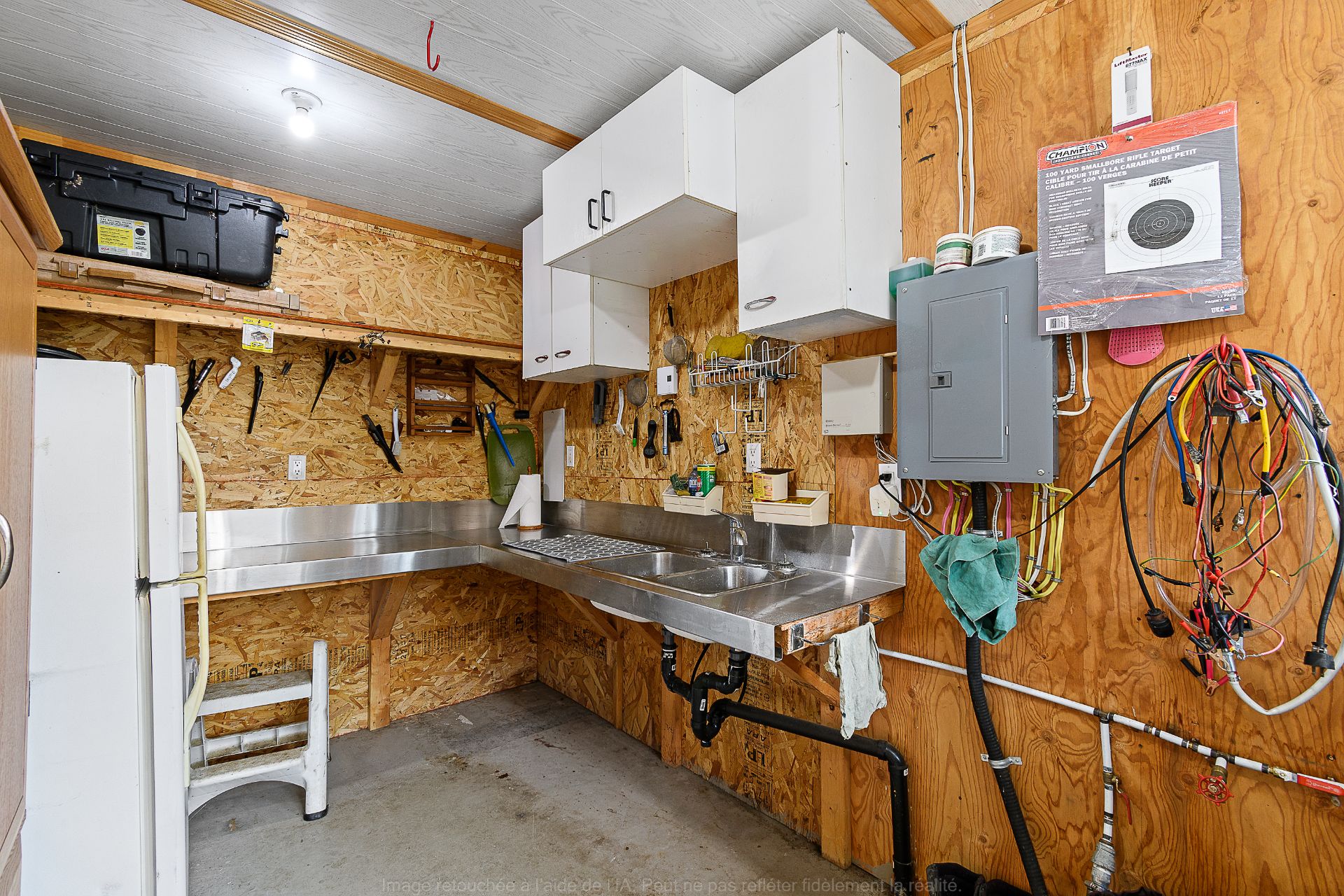 Bureau dans le garage