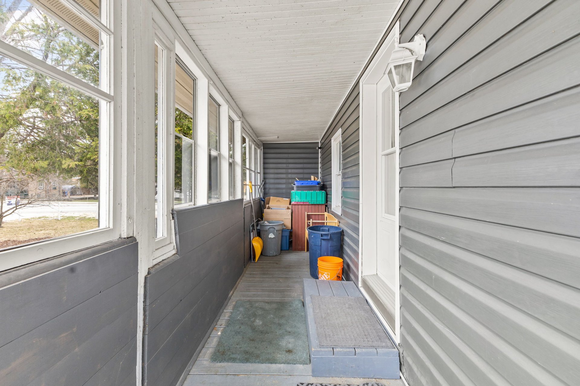 Exterior entrance