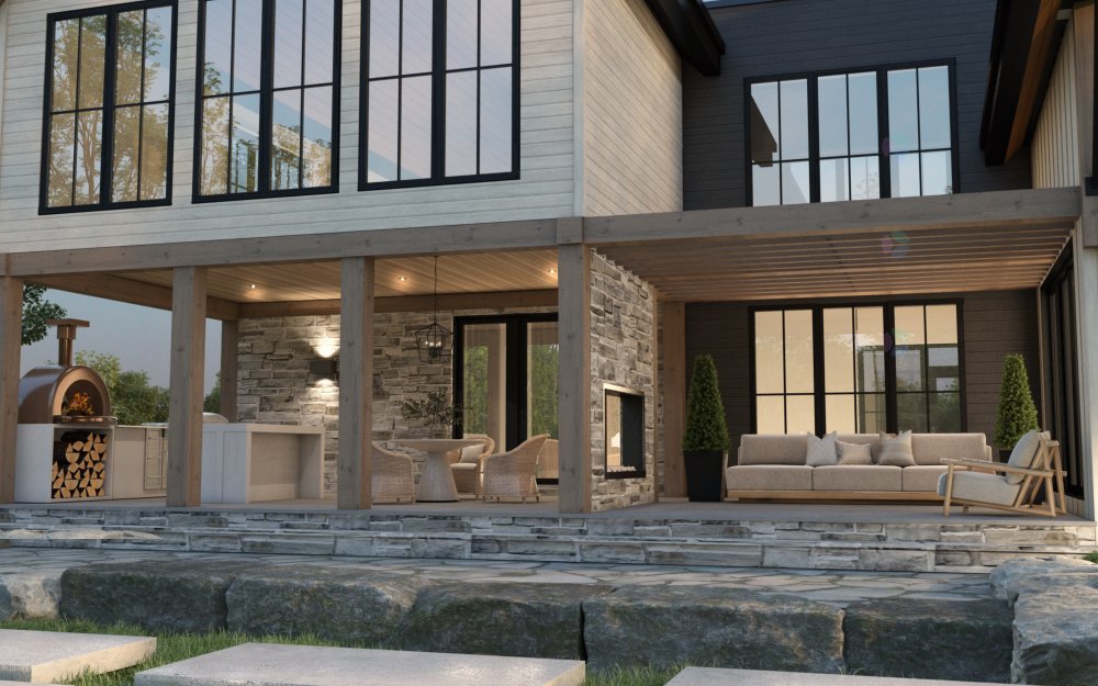 Maison potentielle à bâtir
