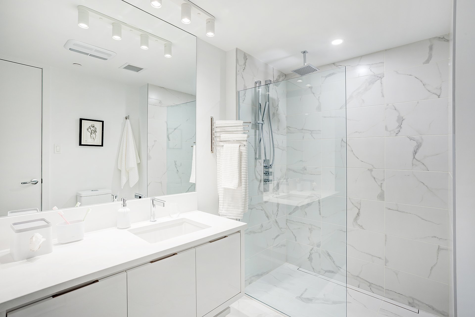 Salle de bains attenante à la CCP