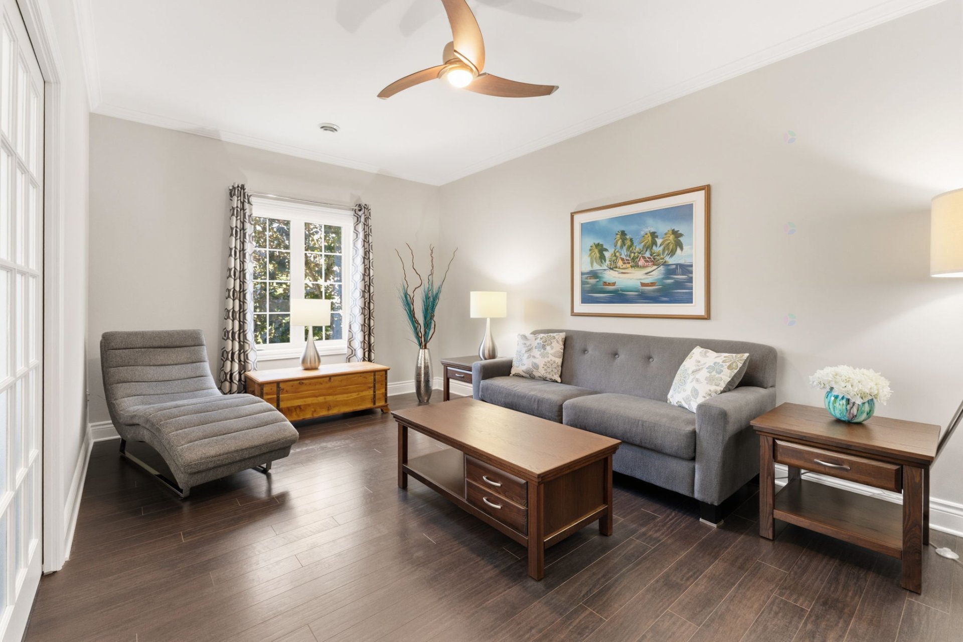 Used as a sitting room