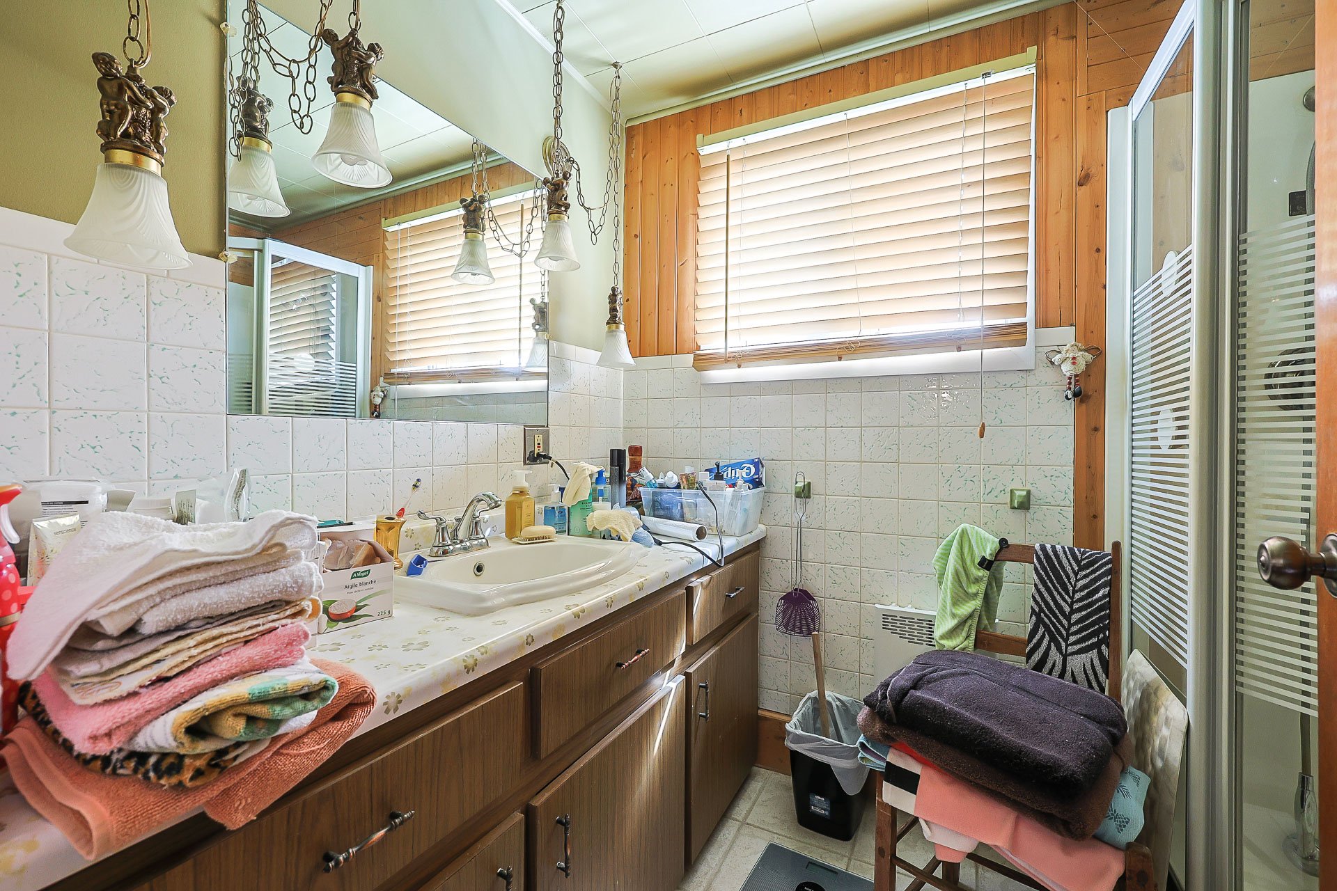 Salle de bains - à l'étage